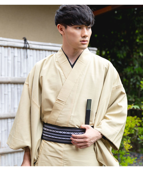 KYOETSU(キョウエツ)の「献上柄ワンタッチ角帯(和装小物・メンズ・ホワイト/ネイビー/ゴールド/エンジ/ダークブラウン/グレー/パープル/ブラック・フリー)」の13枚目の写真