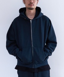 モーモーさん専用レスティエン◆ジップアップ スウェットパーカー USA製 LES TIEN｜レスティエン SWEAT SERIES - Silver and Gold