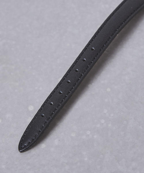 【稼働美品】 UNITED ARROWS UAB スクエア　黒ベルト BEAUTY&YOUTH UNITED ARROWS｜<ART BROWN>レザー スクエア