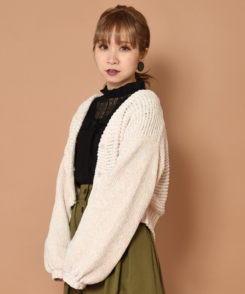 セール ブランド古着 ニットカーディガン カーディガン ボレロ W Closet ダブルクローゼット のファッション通販 Zozoused