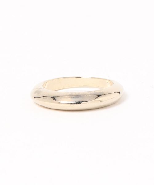EMODA(エモダ)の「BULGE RING(ピアス(両耳用)・レディース・シルバー/ゴールド・MEDIUM/SMALL)」の2枚目の写真