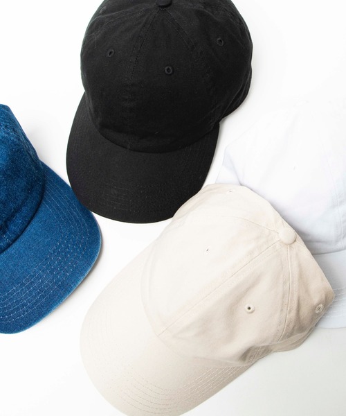 WEGO（ウィゴー）の「WEGO/プレーンローキャップ（キャップ・メンズ・ブルーグリーン/ライトベージュ/ブラック/ホワイト・FREE）」の6枚目の写真