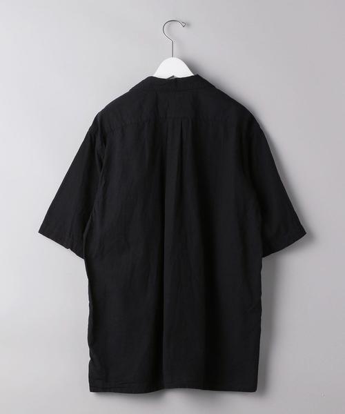 COMOLI(コモリ)の「<COMOLI(コモリ)> OPEN/C SHIRT■■■(シャツ/ブラウス・メンズ・ホワイト/ベージュ/ネイビー・3/1/2)」の6枚目の写真