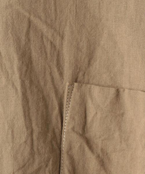 COMOLI(コモリ)の「<COMOLI(コモリ)> OPEN/C SHIRT■■■(シャツ/ブラウス・メンズ・ホワイト/ベージュ/ネイビー・3/1/2)」の5枚目の写真