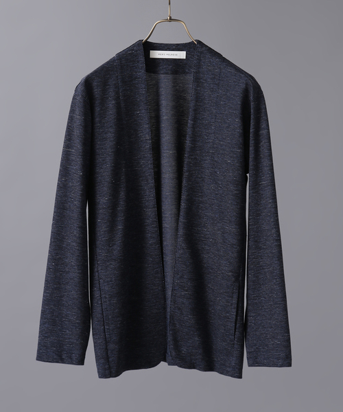 セール リネンバーズアイラップカーディガン カーディガン ボレロ Men S Melrose メンズメルローズ のファッション通販 Zozotown