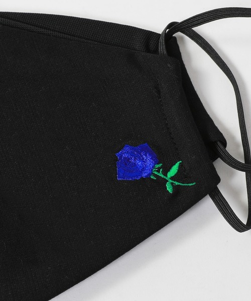 ASTRONOMY（アストロノミー）の「マルチパターン 刺繍入り 接触冷感 メッシュ ポンチ マスク(バラ、ベアー、英字ロゴ、星)（マスク・メンズ・ブラック系その他4/ブラック系その他2/ブラック系その他/ブラック系その他3/ブラック系その他5・FREE）」の13枚目の写真