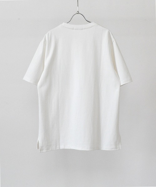 セール】ハリスツイードポケットヘビー天竺ユーズド加工Tシャツ