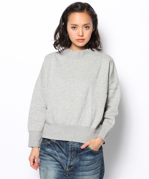 Ray BEAMS（レイビームス）の「Ray BEAMS / スウェット ハイネック プルオーバー（スウェット・レディース・オフホワイト/シルバー/ブラック・ONE SIZE）」の3枚目の写真