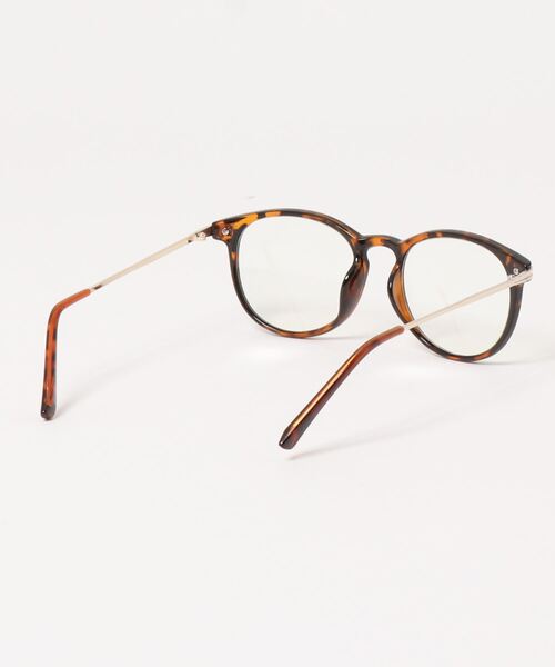 DONOBAN（ドノバン）の「【UVカット率 99％以上】 UVカットクリアレンズメガネ（メガネ・レディース・ブラック/クリア/ブラウン系その他/ブラウン・ONESIZE）」の6枚目の写真