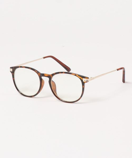 DONOBAN（ドノバン）の「【UVカット率 99％以上】 UVカットクリアレンズメガネ（メガネ・レディース・ブラック/クリア/ブラウン系その他/ブラウン・ONESIZE）」の9枚目の写真