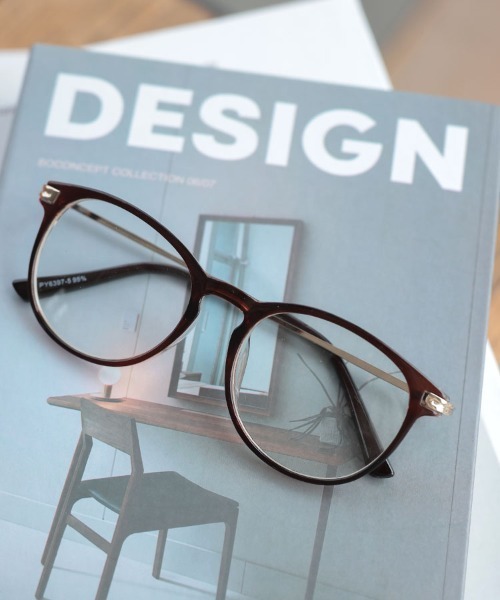 DONOBAN（ドノバン）の「【UVカット率 99％以上】 UVカットクリアレンズメガネ（メガネ・レディース・ブラック/クリア/ブラウン系その他/ブラウン・ONESIZE）」の10枚目の写真