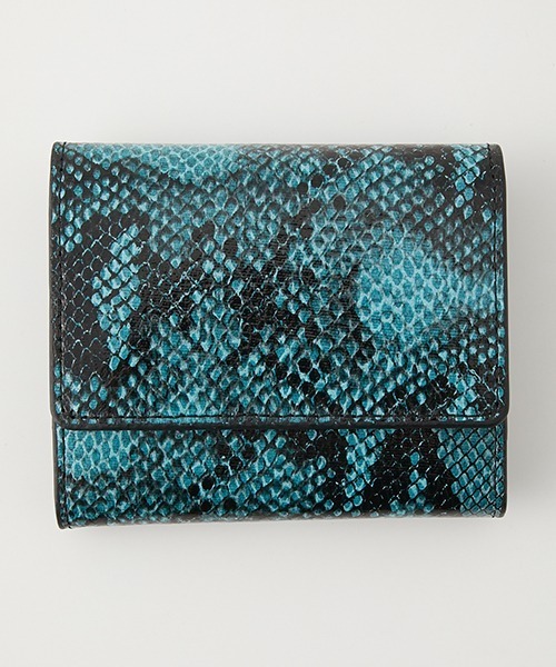 Azul By Moussy アズールバイマウジー の Python Mini Wallet パイソンミニウォレット 財布 Wear