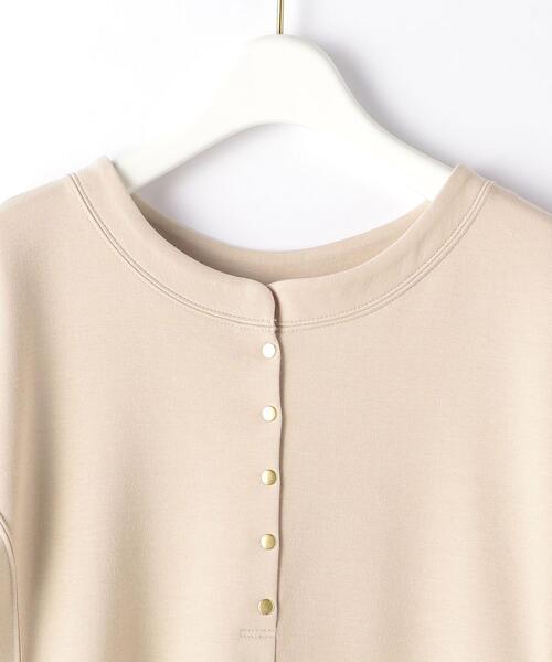 EMMEL REFINES(エメルリファインズ)の「【EMMEL REFINES】EM ROOM 前後2WAY ロングワンピース(ワンピース・レディース・ブラック/ベージュ・FREE)」の15枚目の写真