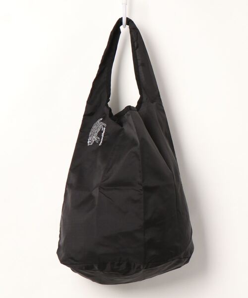 journal standard Furniture (ジャーナルスタンダードファニチャー)の「【decorameow】SHOPPING BAG S(エコバッグ/サブバッグ・レディース・チャコールグレー/ブラック・FREE)」の4枚目の写真