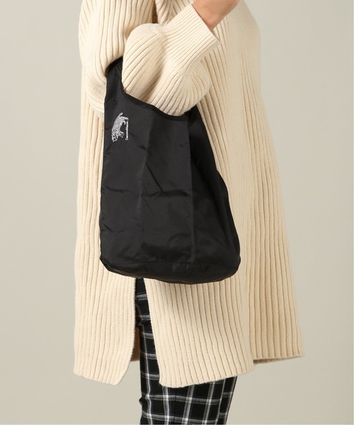 journal standard Furniture (ジャーナルスタンダードファニチャー)の「【decorameow】SHOPPING BAG S(エコバッグ/サブバッグ・レディース・チャコールグレー/ブラック・FREE)」の7枚目の写真