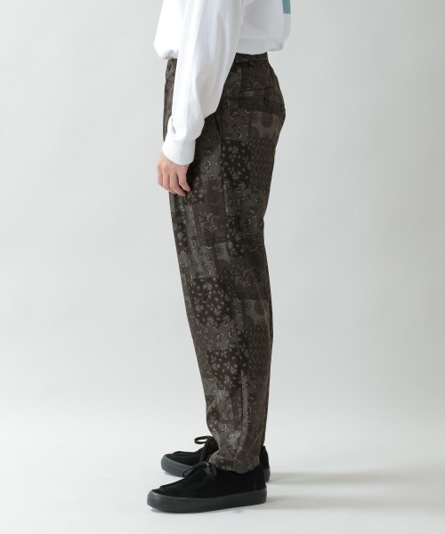 RAGEBLUE（レイジブルー）の「＜セットアップ着用可能＞裏起毛ダマスク柄イージーパンツ/924386（デニムパンツ・メンズ・ネイビー/ダークグレー・MEDIUM/LARGE）」の7枚目の写真