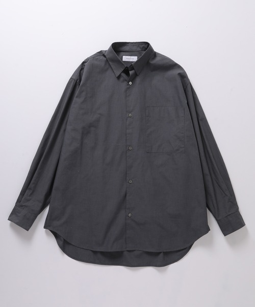 ADAM ET ROPE'（アダムエロペ）の「ビッグシルエット レギュラーカラーシャツ（シャツ/ブラウス・メンズ・ホワイト/グレー/サックスブルー/ブルー系その他/スモークピンク・M/L）」の13枚目の写真