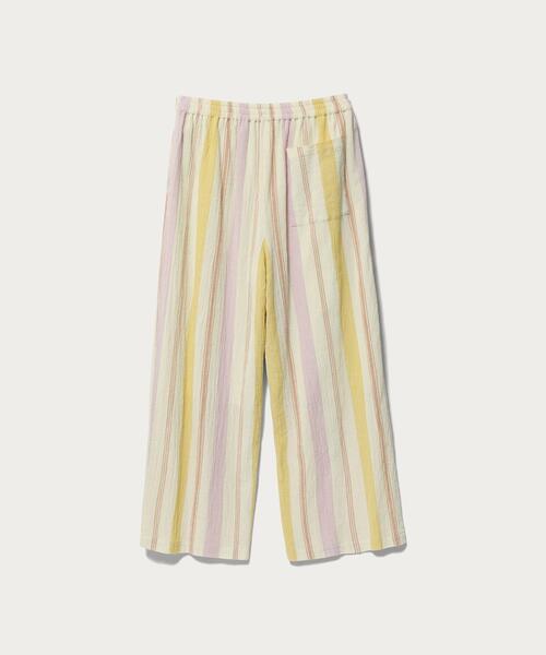 フィーニー PHEENY ストライプ ワイドパンツ F コットン イージーパンツ PHEENY（フィーニー）の「【別注】＜PHEENY＞∴ストライプイージー