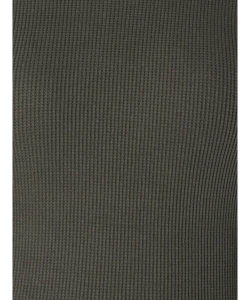 MURUA（ムルーア）の「バックオープンワッフルトップス（Tシャツ/カットソー・レディース・ホワイト/グレー・FREE）」の10枚目の写真