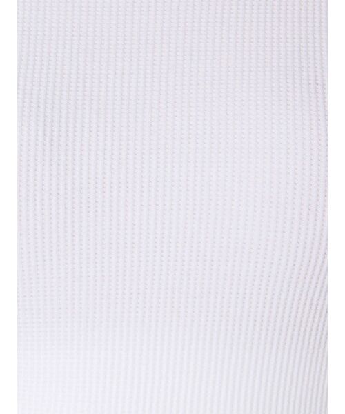 MURUA（ムルーア）の「バックオープンワッフルトップス（Tシャツ/カットソー・レディース・ホワイト/グレー・FREE）」の11枚目の写真