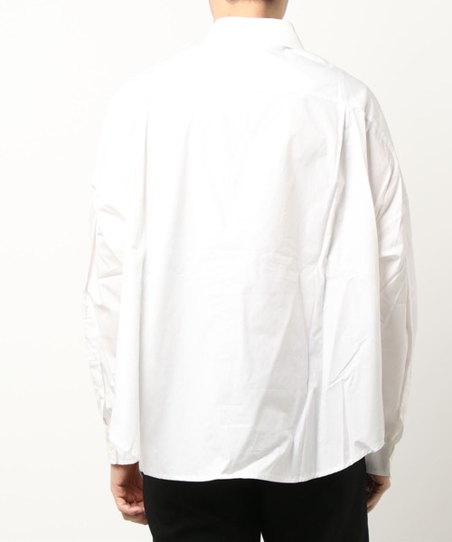 VOTE MAKE NEW CLOTHES（ボートメイクニュークローズ）の「VOTEMakeNewClothes/ヴォートメイクニュークローズ/オーバーサイズシャツ/Marvel BD Shirts（シャツ/ブラウス・メンズ・ホワイト・MEDIUM/LARGE）」の2枚目の写真