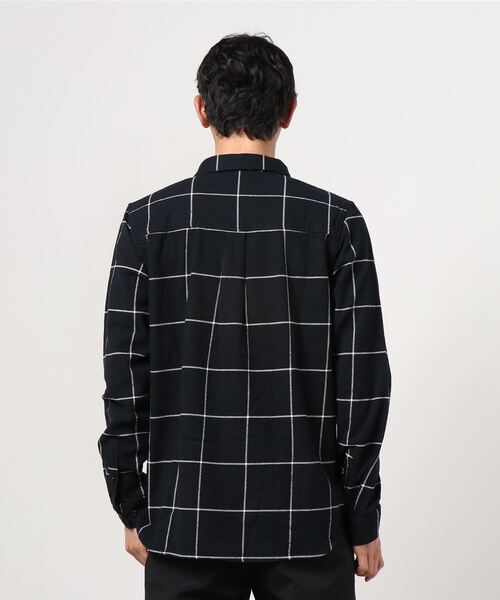 DR.DENIM（ドクターデニム）の「Iggy Regular Shirt（シャツ/ブラウス・メンズ・ブラック系その他・MEDIUM/SMALL/LARGE）」の3枚目の写真