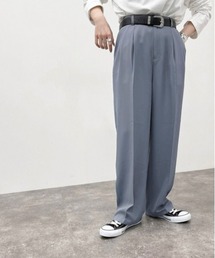 シュエットストレートパンツ【ZOZOTOWN限定アイテム】
