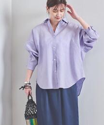 UNITED ARROWS | UBCC リネン シャンブレー ビックシルエットシャツ(シャツ/ブラウス)