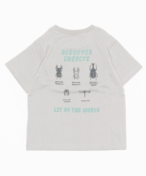GLOBAL WORK（グローバルワーク）の「【キッズ】吸水速乾グラフィックT半袖/933562（Tシャツ/カットソー・キッズ・ホワイト系その他3/チャコールグレー/ホワイト/ホワイト系その他2/ブラック/ダークグレー/アイボリー/グレー/その他1/その他/オレンジ/その他2/グレー系その他6/ライトイエロー/ミント/ライトパープル/オフホワイト/ダークブラウン・110cm/120cm/130cm/150cm/160cm/100cm/140cm）」の22枚目の写真