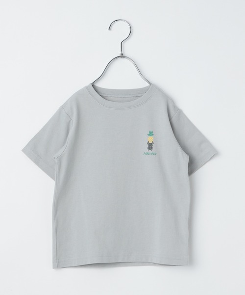 GLOBAL WORK（グローバルワーク）の「【キッズ】吸水速乾グラフィックT半袖/933562（Tシャツ/カットソー・キッズ・ホワイト系その他3/チャコールグレー/ホワイト/ホワイト系その他2/ブラック/ダークグレー/アイボリー/グレー/その他1/その他/オレンジ/その他2/グレー系その他6/ライトイエロー/ミント/ライトパープル/オフホワイト/ダークブラウン・110cm/120cm/130cm/150cm/160cm/100cm/140cm）」の8枚目の写真