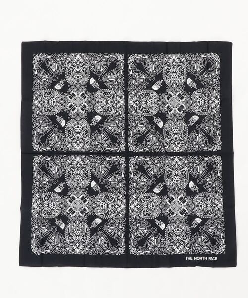 THE NORTH FACE（ザノースフェイス）の「ザ ノース フェイス THE NORTH FACE TNF Geodome Paisrey Bandana(TNFジオドームペイズリーバンダナ)（その他・メンズ・ブラック/ベージュ/ワイン・ONE SIZE）」の2枚目の写真