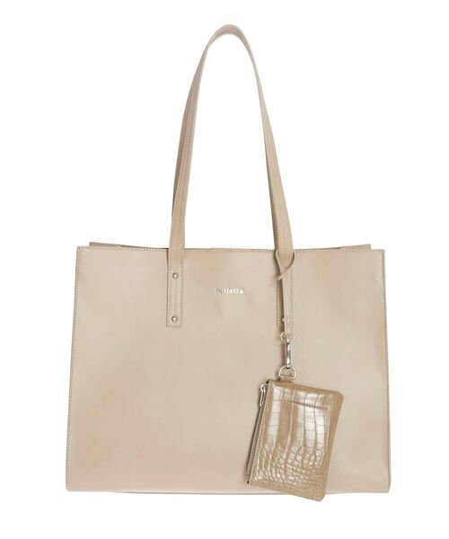 MURUA(ムルーア)の「BIGトートバッグ(ハンドバッグ・レディース・ブラック/グレー/モカ・FREE)」の3枚目の写真