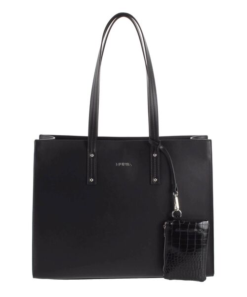 MURUA(ムルーア)の「BIGトートバッグ(ハンドバッグ・レディース・ブラック/グレー/モカ・FREE)」の2枚目の写真