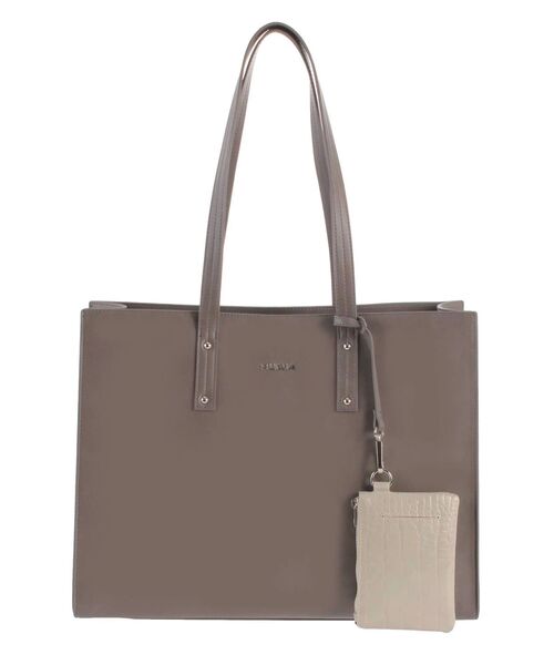 MURUA(ムルーア)の「BIGトートバッグ(ハンドバッグ・レディース・ブラック/グレー/モカ・FREE)」の4枚目の写真