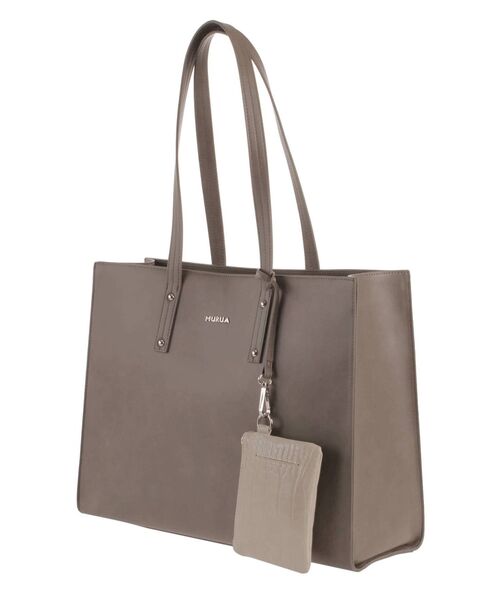 MURUA(ムルーア)の「BIGトートバッグ(ハンドバッグ・レディース・ブラック/グレー/モカ・FREE)」の12枚目の写真