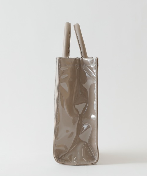 COLONY 2139（コロニートゥーワンスリーナイン）の「PVCクリアトートバッグ(スムース)（ショルダーバッグ・レディース・ブラック/モカ・FREE）」の8枚目の写真