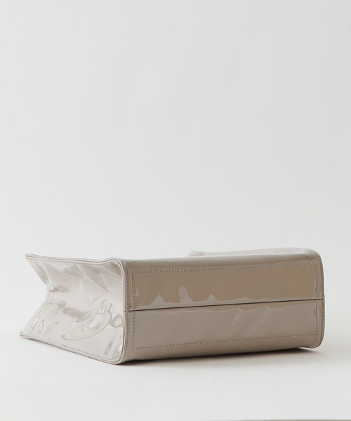 COLONY 2139（コロニートゥーワンスリーナイン）の「PVCクリアトートバッグ(スムース)（ショルダーバッグ・レディース・ブラック/モカ・FREE）」の5枚目の写真