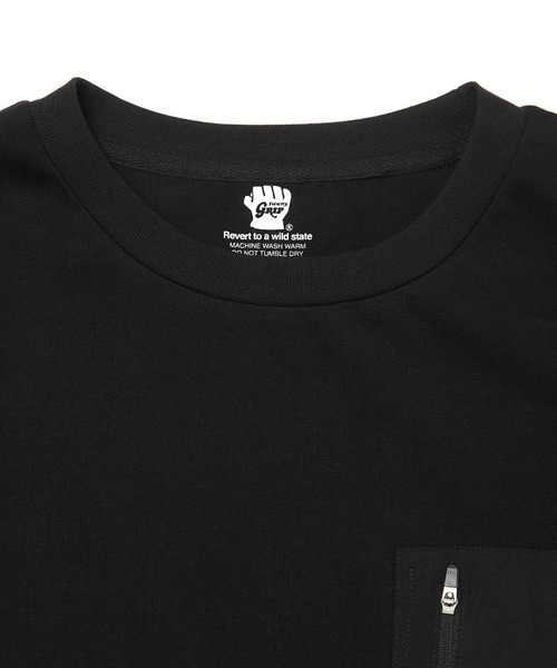 GRIP SWANY(グリップスワニー)の「GRIP SWANY GEAR POCKET T SHIRT 2.0 (グリップスワニー ギア ポケットシャツ)(4colors)(GSC-34)(Tシャツ/カットソー・メンズ・スミクロ/タン/ホワイト/オリーブ・L/M/S/XL)」の13枚目の写真