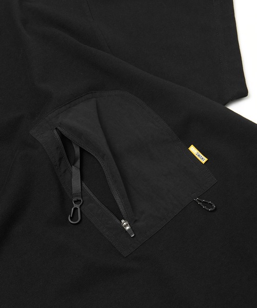 GRIP SWANY(グリップスワニー)の「GRIP SWANY GEAR POCKET T SHIRT 2.0 (グリップスワニー ギア ポケットシャツ)(4colors)(GSC-34)(Tシャツ/カットソー・メンズ・スミクロ/タン/ホワイト/オリーブ・L/M/S/XL)」の14枚目の写真