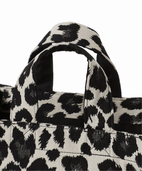 VERMEIL par iena(ヴェルメイユパーイエナ)の「レオパードジャガードトートSmall◆(ショルダーバッグ・レディース・グレー・SMALL)」の7枚目の写真