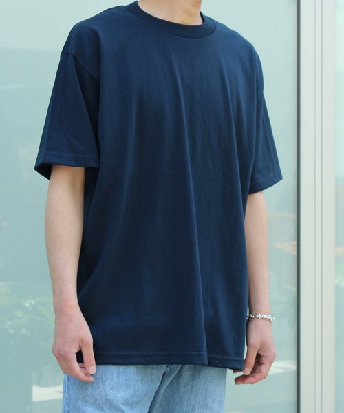 PRO CLUB （プロクラブ）の「【PRO CLUB】5.8oz コンフォートTシャツ スタンタードシルエット T0102（Tシャツ/カットソー・メンズ・ホワイト/ベージュ/ブラック/ネイビー/グレー/モカ/グリーン・L/XL/M）」の11枚目の写真