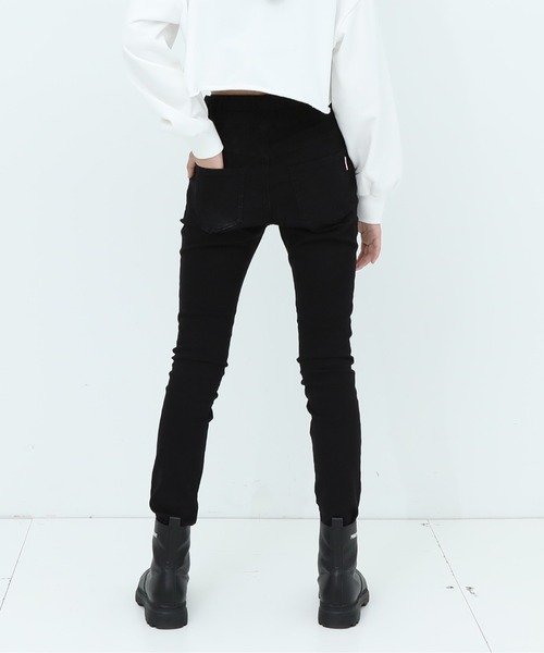 PINKHUNT（ピンクハント）の「PINKHUNT ピンクハント ハイウエストスキニーロングパンツ 5443K 小学生女の子 服（その他パンツ・キッズ・ホワイト/ブルー/ノンウォッシュ/ブラック/ブラック系1/インディゴブルー/ブルー系その他/ホワイト系その他・130cm/140cm/150cm/160cm/120cm）」の17枚目の写真