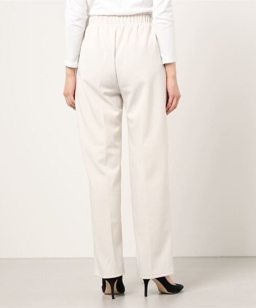 Figments（フィグメンツ）の「イージースラックス（その他パンツ・レディース・オフホワイト/ブラック・FREE）」の3枚目の写真