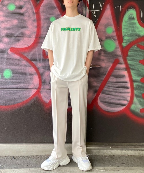 Figments（フィグメンツ）の「イージースラックス（その他パンツ・レディース・オフホワイト/ブラック・FREE）」の18枚目の写真