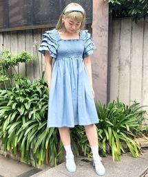 Candy Stripper | FRILL TIERED ドレス(ドレス)