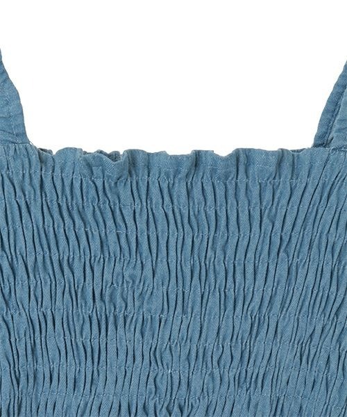 Candy Stripper（キャンディストリッパー）の「FRILL TIERED ドレス（ドレス・レディース・インディゴブルー/ライトインディゴブルー・2）」の8枚目の写真