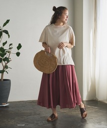 PUAL CE CIN | インドコットンボイルスカート(スカート)