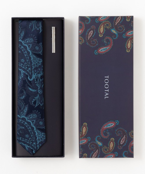 Tootal（トゥータル）の「老舗イギリスブランド Tootal ネクタイ＋ピン ギフトセット（ネクタイ・メンズ・カーキ/シルバー/ブラック/ネイビー/ブラック×ホワイト/ブラック系その他/グリーン系その他/ブルー系その他/ブルー系その他2/ネイビー系/ネイビー系1/ネイビー系2/レッド系3/レッド系その他2/ブラウン系その他/レッド系その他/ボルドー/カーキ系/カーキ系1/ネイビー系3/シルバー系その他/ゴールド系その他/シルバー系その他2/ライトブルー/ダークネイビー/グリーン系その他2/ネイビー系4・FREE）」の18枚目の写真