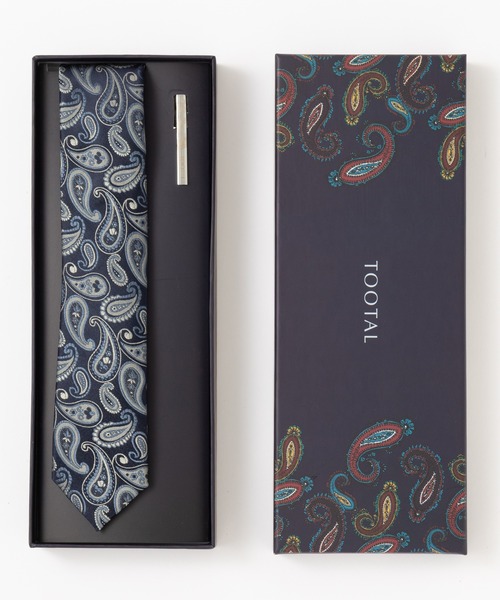 Tootal（トゥータル）の「老舗イギリスブランド Tootal ネクタイ＋ピン ギフトセット（ネクタイ・メンズ・カーキ/シルバー/ブラック/ネイビー/ブラック×ホワイト/ブラック系その他/グリーン系その他/ブルー系その他/ブルー系その他2/ネイビー系/ネイビー系1/ネイビー系2/レッド系3/レッド系その他2/ブラウン系その他/レッド系その他/ボルドー/カーキ系/カーキ系1/ネイビー系3/シルバー系その他/ゴールド系その他/シルバー系その他2/ライトブルー/ダークネイビー/グリーン系その他2/ネイビー系4・FREE）」の13枚目の写真