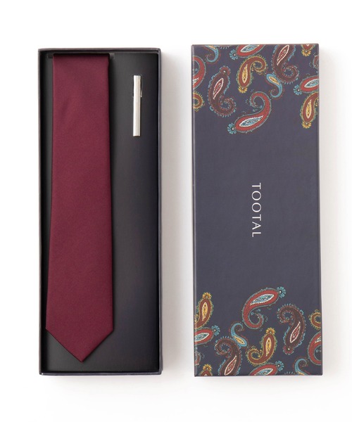 Tootal（トゥータル）の「老舗イギリスブランド Tootal ネクタイ＋ピン ギフトセット（ネクタイ・メンズ・カーキ/シルバー/ブラック/ネイビー/ブラック×ホワイト/ブラック系その他/グリーン系その他/ブルー系その他/ブルー系その他2/ネイビー系/ネイビー系1/ネイビー系2/レッド系3/レッド系その他2/ブラウン系その他/レッド系その他/ボルドー/カーキ系/カーキ系1/ネイビー系3/シルバー系その他/ゴールド系その他/シルバー系その他2/ライトブルー/ダークネイビー/グリーン系その他2/ネイビー系4・FREE）」の20枚目の写真